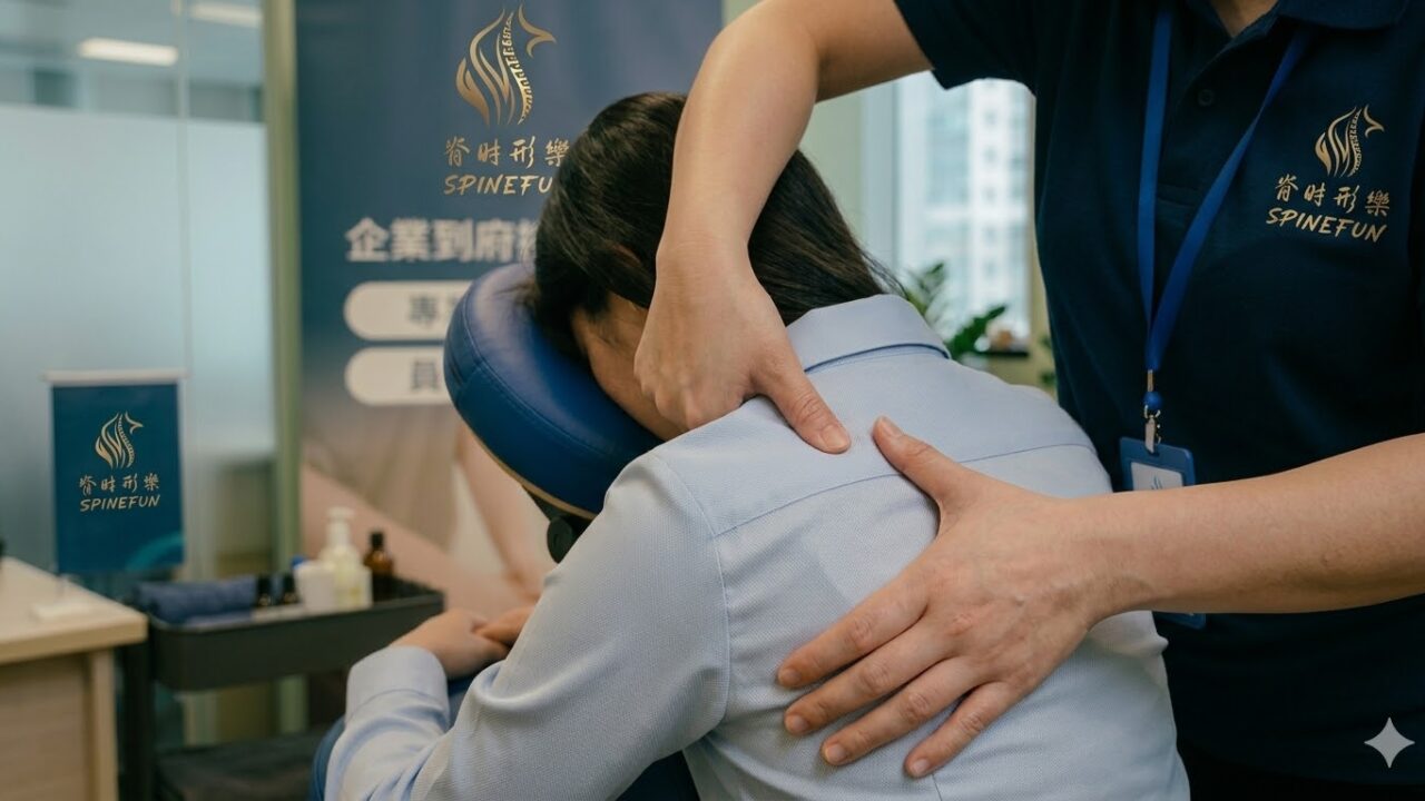 台中企業按摩首選｜脊時形樂：中科與七期企業指定的到府筋膜放鬆服務
